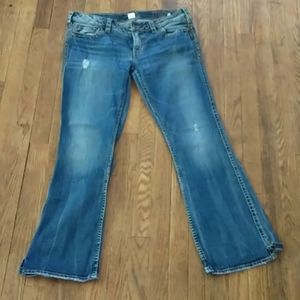 Silver jeans dark blue size 34-31